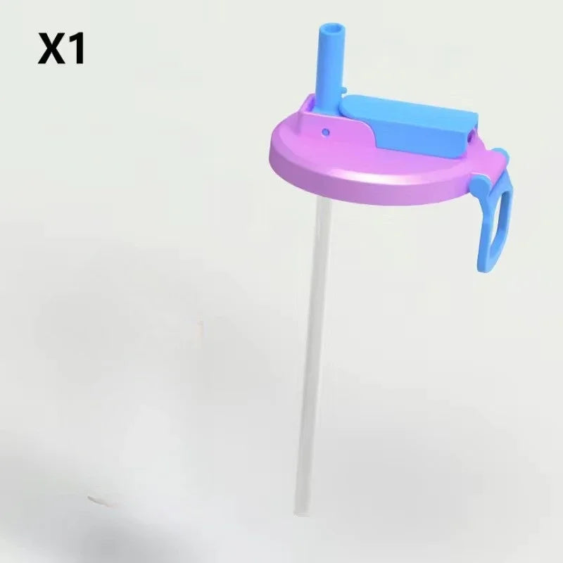 Tapa Reutilizable con Pajita para Latas de Refresco | Antiderrames y Portátil