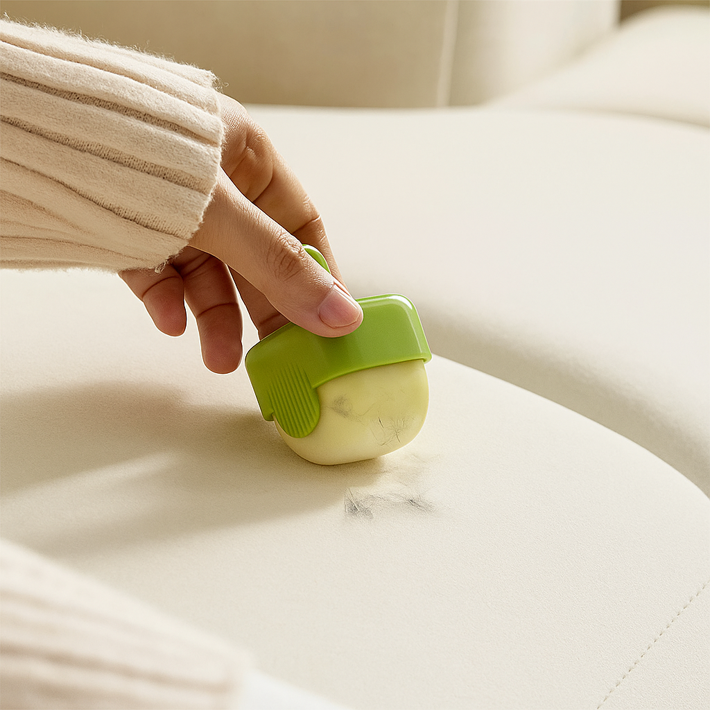 Rodillo Quitapelos Reutilizable Portátil – Mini Cepillo de Limpieza para Ropa, Sofás y Mascotas