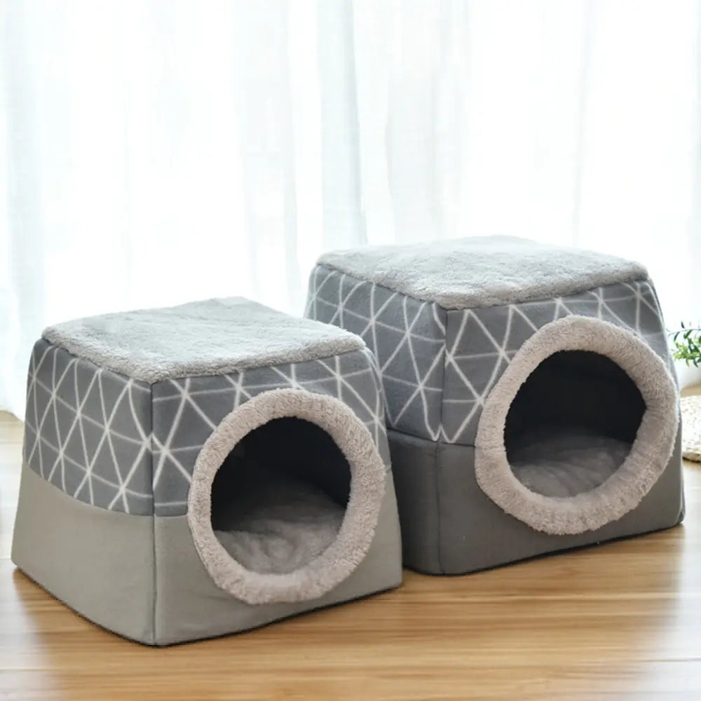 Cama para perros y gatos doble uso