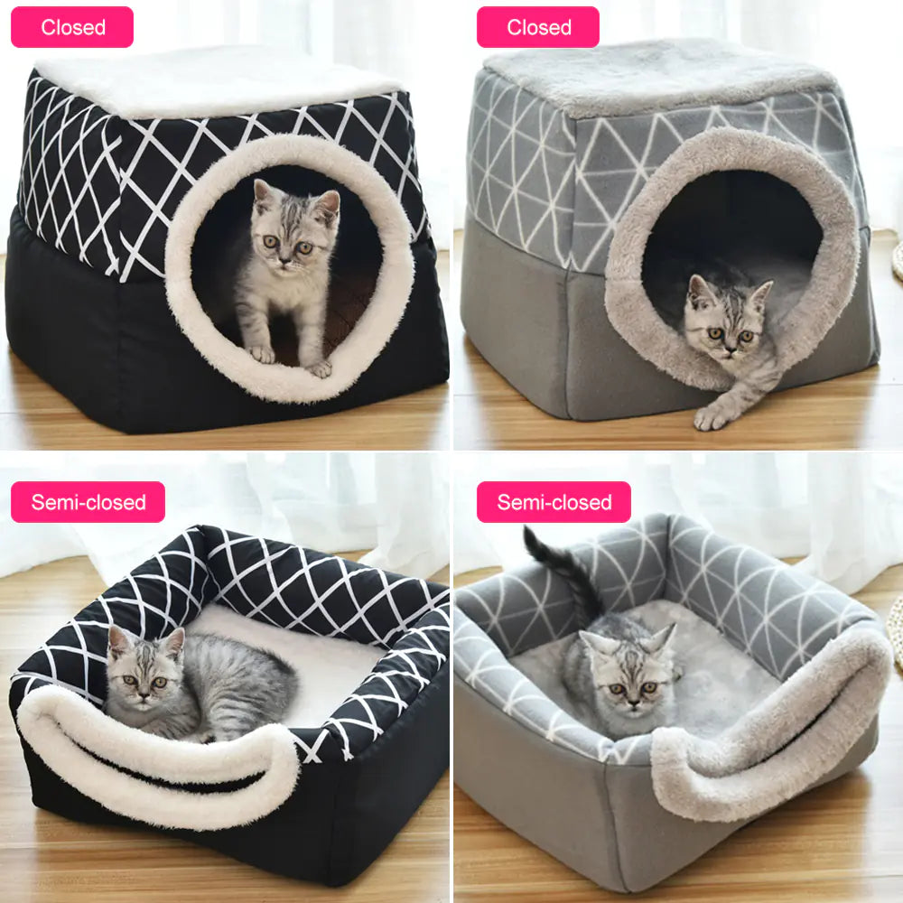 Cama para perros y gatos doble uso