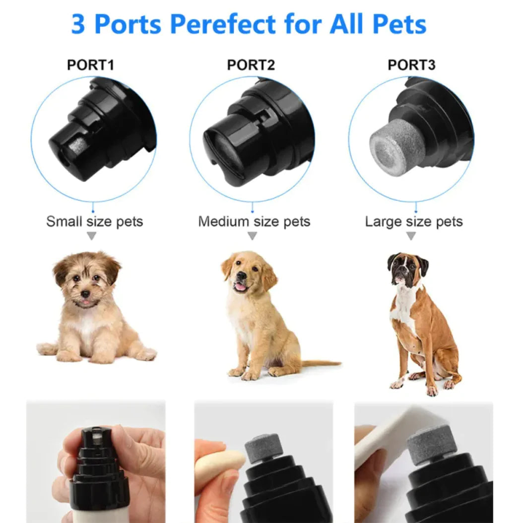 Cortaúñas eléctrico para perros y gatos